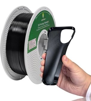 Filamento PLA-E 1.75mm Preto Bobine 1Kg - Lotactree