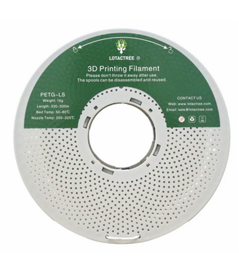 Filamento PETG 1.75mm Branco 1Kg - Lotactree