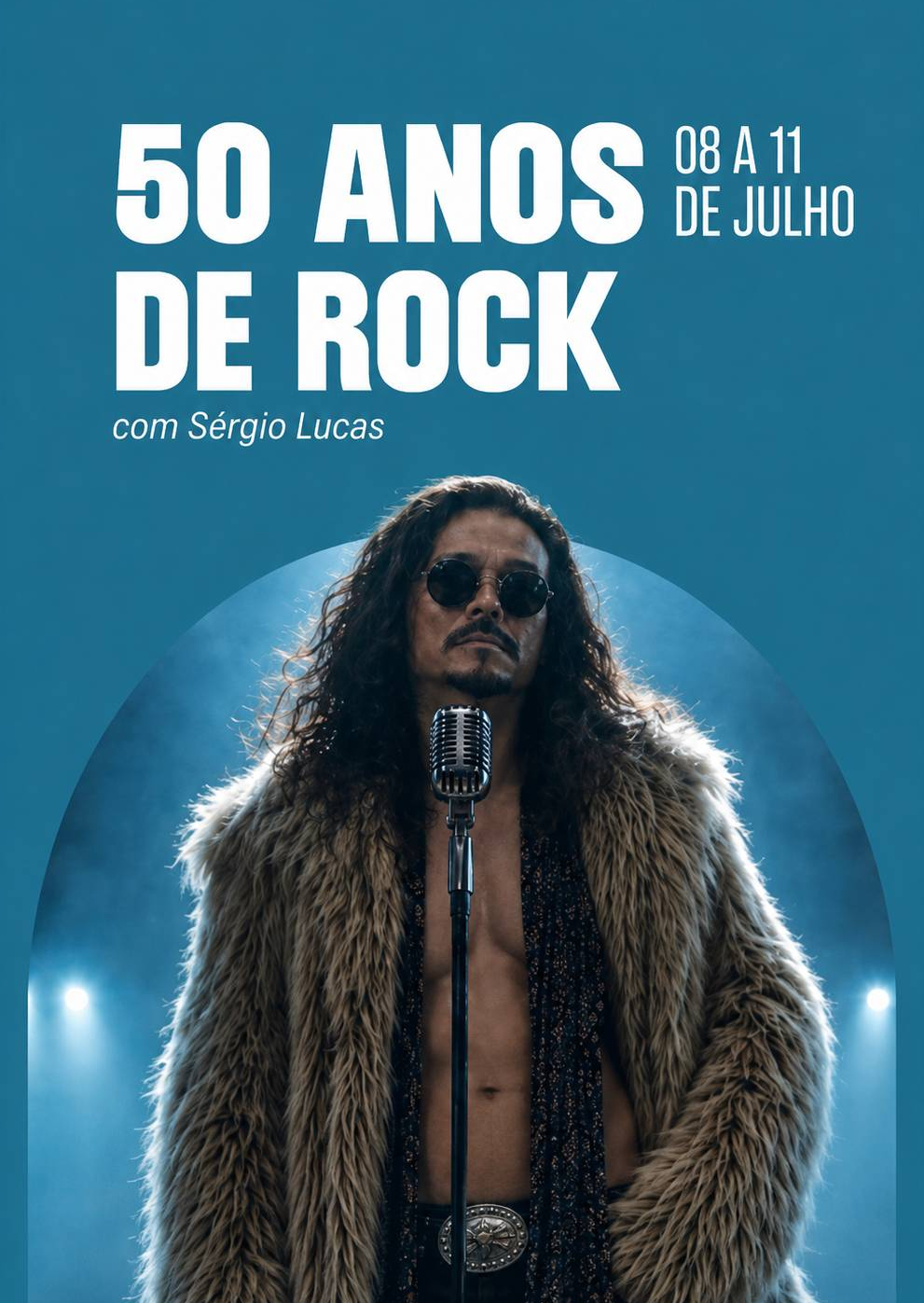 Tributo: 50 Anos de Rock com Sérgio Lucas