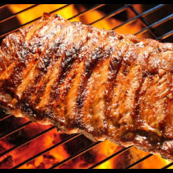 Entrecosto no Churrasco