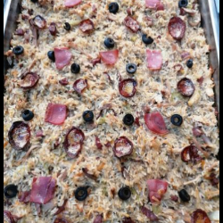 Arroz de Galinha no Forno
