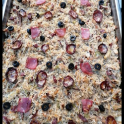 Arroz de Galinha no Forno